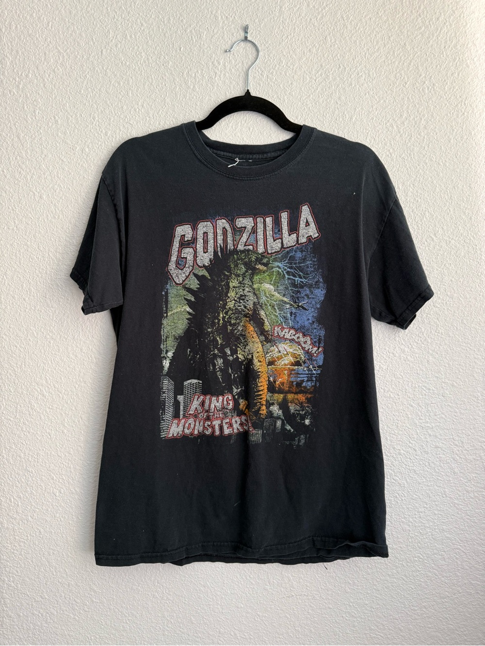 Godzilla King of Monsters Black Graphic Tee